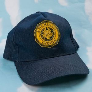 ⭐️2/$10 Vintage 80s 90s Denim American Legion Cap
